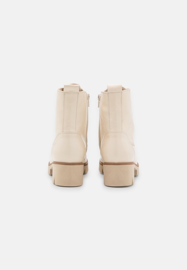 Gabour | Bottines à Lacets Exclusives Panna